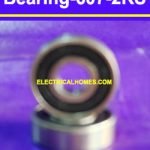 Buy 607 2RS Ball Bearing 7x19x6MM at 18rs by electricalhomes.com