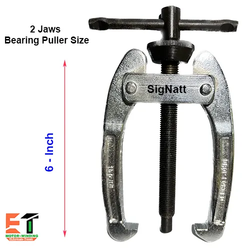 Signatt 2 Jaws Bearing Puller Heavy Duty Steel Bearing Gear Puller