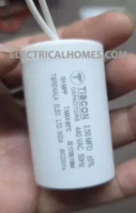 Tibcon capacitor 2.5 mfd